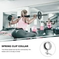 thumbnail image 3 of BESTYASH Alloy Barbell Clips 1Pack Practical Design Round Hole Collars for Weights 4.3x2.6in, 3 of 6