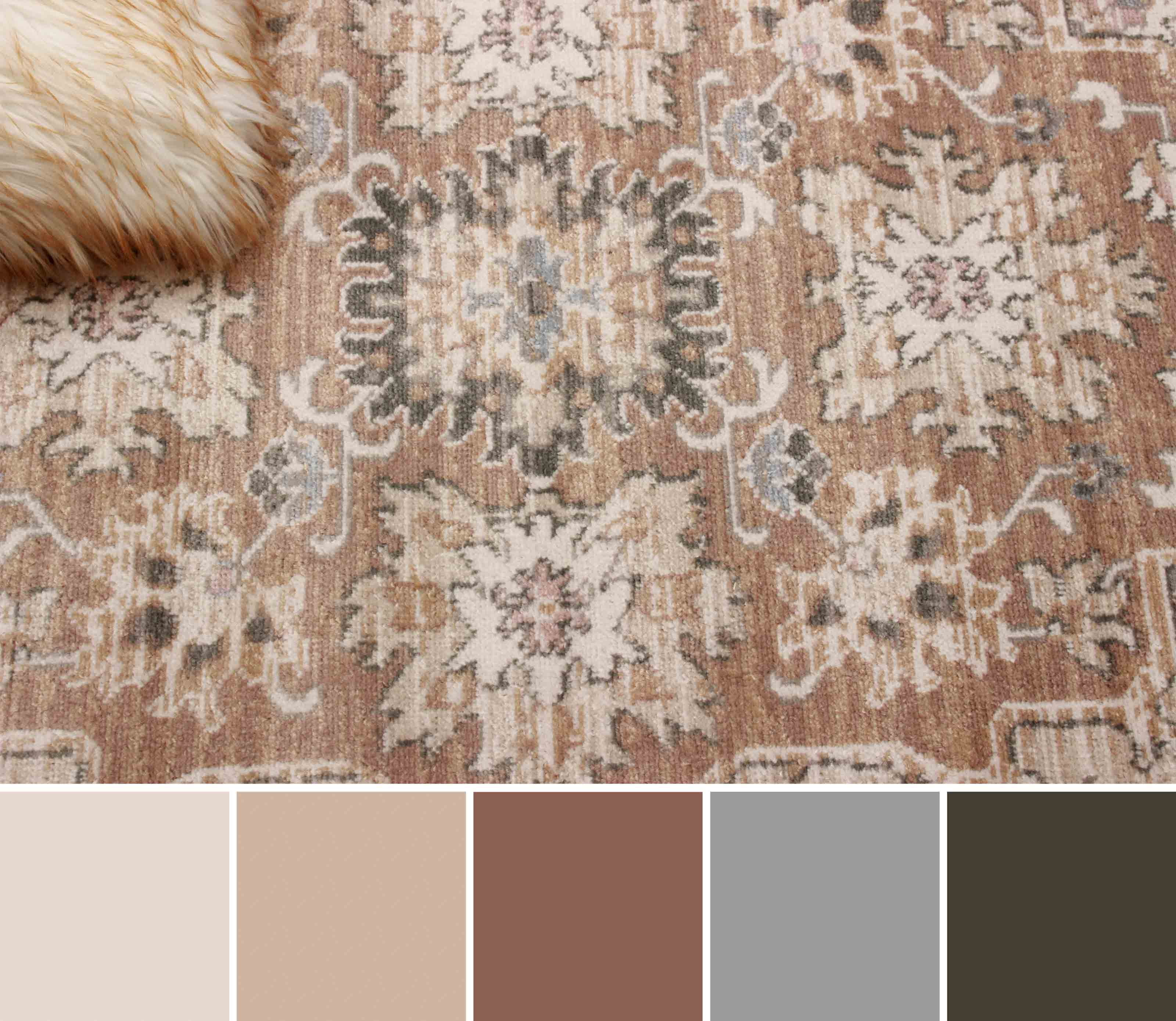 ECARPET Arden Traditional Runner Rug for Living Room, Bedroom, Dining Room, Entrance, Hallway and More.