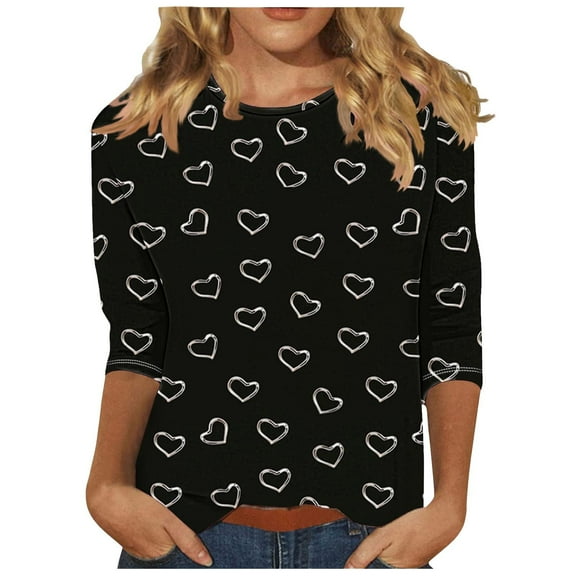 Womens Blouses Long Sleeve Shirt Women Casual Fashion Solid Color Button T-Shirt Long Sleeves One Shoulder Top Blouse Tops Black-1 L