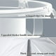 thumbnail image 2 of Cubeta plegable portátil, recipiente transparente para alimentos, diseño plegable, ligero para viajes, ideal para picnics, camping y comidas al aire libre, almacenamiento transparente, fácil de limpi, 2 of 7