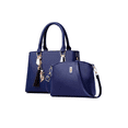 thumbnail image 1 of Set 2 Bolsas Mujer Bandolera Cartera Moda Casual Crossbody azul, 1 of 3