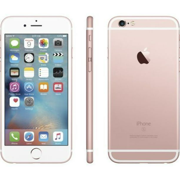 Uittrekken Jongleren Referendum Apple iPhone 6S Plus 64GB - GSM Unlocked Smartphone - Rose Gold  (Refurbished) - Walmart.com