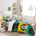 thumbnail image 3 of 3D Colored Animal Dog Quilt Cover Set Ropa de Cama Set Funda Nórdica Fundas de almohada 249, 3 of 10