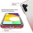 thumbnail image 4 of Mantto Samsung A14 5G Case 5G, Full Body Clear Protection Case - Shock Proof edges Slim Hybrid Back Silicone Rubber TPU Bumper Gradient Phone Case for Samsung Galaxy A14 5G - Red, 4 of 5