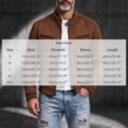 thumbnail image 2 of FchengtaiS Mens Suede Bomber Jacket Stand Collar Zip Up Wind Resistant Jacket Winter Warm Outerwear with Multi Zipper Pockets, 2 of 7