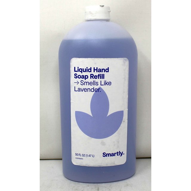 Smartly Liquid Hand Soap Refill Lavender Scent 50 Ounces