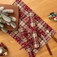 thumbnail image 2 of Christmas Plaid Placemats Set of 4, Red Green Snowflake Buffalo Checkered Tartan Winter Thanksgiving Xmas Table Mats for Dining Room Kitchen Table Decor, 2 of 7