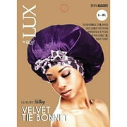 Qfitt Luxury Velvet Tie Bonnet