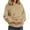 Beige, variant on Kangaroo Pouch Hoodie For Women Oversized Dog Pouch Sweatshirts Pet Carrier Pullover Animal Holder Long Sleeve Tops Gyujnb,Size:XXL