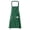 Green, variant on Women's Kitchen Apron with Striped Breathable Oil-Resistant Cooking Smock with Neck Strap for Home Baking Restaurant Green