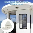 thumbnail image 4 of Pontoon Boat Door Latches, Universal 4 Set Pontoon Boat Gate Latch Kit Easy To Install  ABS  For RV For Square Frame, 4 of 8