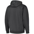 thumbnail image 3 of Men's Antigua Charcoal Michigan Wolverines Victory Full-Zip Hoodie, 3 of 3