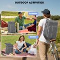 thumbnail image 4 of Dynamic Animal Print Cooler Backpack - 20L Insulated Soft Cooler for Camping, Hiking & Parties, High-Capacity & Portable, 4 of 5