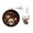 A, variant on Halloween Decorations DIY Knitting Embroidery Kit For Adults Printed Pattern Home With Needles