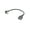 Left bend, variant on KAIXUDA USA High-Speed USB 3.1 Type-C to USB-A Female Adapter Cable | Audio/Video/Data Transfer & Fast Charging Converter Cord | 0.2m/1m Length, Black