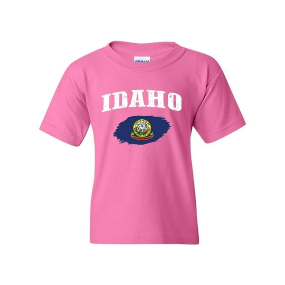 NIB - Big Girls T-Shirts and Tank Tops - Idaho Flag