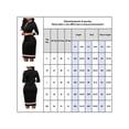 thumbnail image 2 of DYMADE Women Half High Neck 1/2 Zip Wrap Slim Fit Dress, 2 of 4