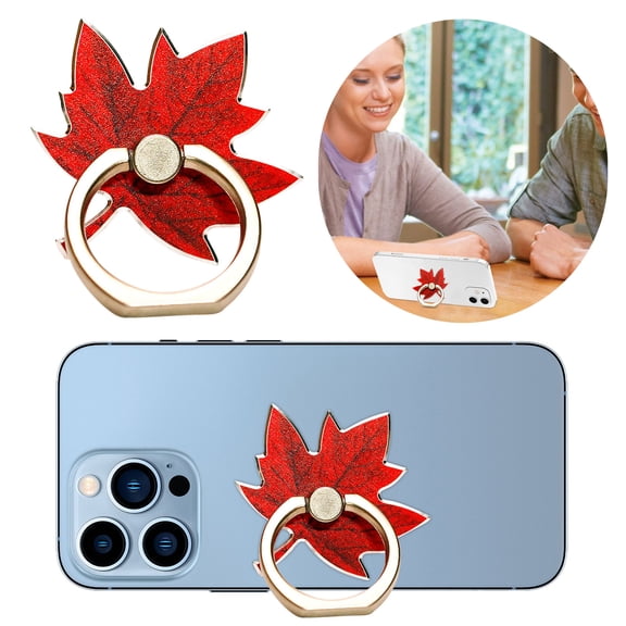 BotaniNest Cell Phone Ring Holder Metal Finger Grip Finger Kickstand 360° Rotation Universal Finger Ring Phone Grip Compatible With All Smartphone