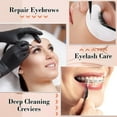 thumbnail image 4 of 50 Pieces Micros Eyebrow Spoolie Brush with Caps Brow Lamination Tool Eyelash Brush Multifunctional Micros Lash Comb, 4 of 8