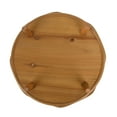 thumbnail image 5 of Better Homes & Gardens Willow Sage Brown Rattan Round Plant Stand, 5 of 8