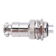 thumbnail image 1 of Conector de enchufe de aviación, carcasa de aleación de Zinc, conectores chapados en plata y cobre, 2 uds., 1 of 6
