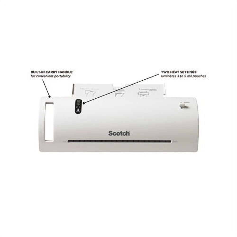 Thermal Laminator Value Pack 9" Max Document Width, 5 mil Max Document Thickness