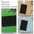 thumbnail image 3 of WRITWAA Rentrée Scolaire 10 Pcs Papier Décoratif pour Bricolage Papier Noir pour Projets Scolaires, 3 of 8