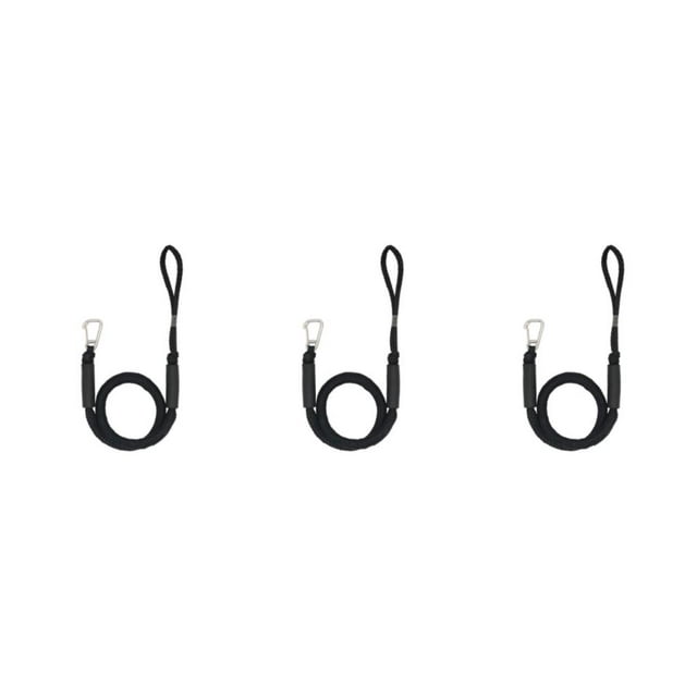 xinxixnxx 2x Durable And Sturdy Dock Line Rope Ensuring Security On Water Strong black 3Set