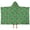 Bigfoot and Banana Green Pattern, variant on Bigfoot and Mountain Blue Pattern Hooded Bath Towel Wrap for Teens Ages 3 To 12, Soft Lightweight Quick Dry Microfiber Bath Beach Pool, 50"x30"