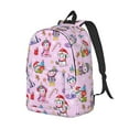 thumbnail image 2 of Yiaed Christmas Unicorns Print Backpack, Premium Laptop Backpack, Travel Backpack for Women, Lightweight Backpacks, Comfortable Back Pack-Small, 2 of 5