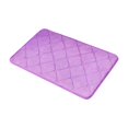 thumbnail image 1 of Bathroom Rugs Quick Dry Ultra Soft Non Slip Water/Dust Absorbent Shower Rug Rubber Backing Thick Plush Washable Bath Rugs for Bathroom Tub and Shower（16X24), 1 of 4