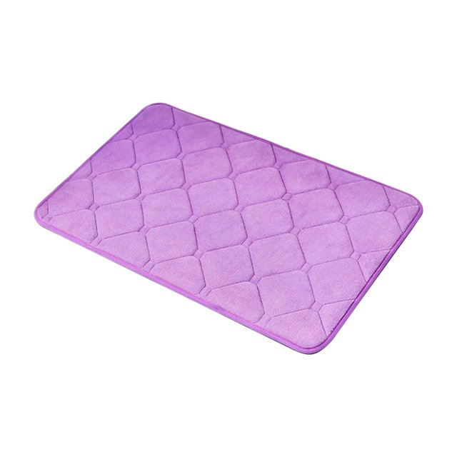 Bathroom Rugs Quick Dry Ultra Soft Non Slip Water/Dust Absorbent Shower Rug Rubber Backing Thick Plush Washable Bath Rugs for Bathroom Tub and Shower(16X24)