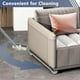thumbnail image 5 of Washing machine base with brake, adjustable mobile base for washing machine, dryer, refrigerator, load 300 kg, gray, 5 of 5