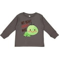 thumbnail image 3 of Inktastic My Aunt Loves Me- cute turtle Boys or Girls Long Sleeve Toddler T-Shirt, 3 of 5