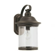Sea Gull Hermitage Outdoor Wall Lantern - 15.25H in. Antique Bronze