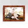 thumbnail image 2 of 7x17 Brown Veneer Real Wood Picture Frame Width 1.75 inches | Interior Frame Depth 0.5 inches |, 2 of 8