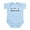 Sky Blue, variant on CafePress - Raised By Moose Infant Bodysuit - Baby Light Bodysuit, Size Newborn - 24 Months