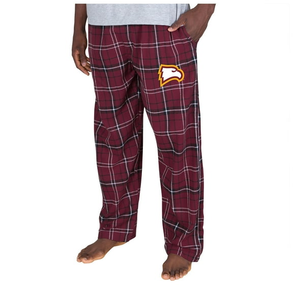 Men's Concepts Sport Maroon/Black Winthrop Eagles Ultimate Flannel Pants