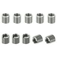 thumbnail image 1 of Unique Bargains Adaptateurs de Filetage Manchon Réducteur Écrou M8 * 1,25 Mâle à M6 * 1 Femelle Réparation Insert Vis Réducteur 8mm 10 Pcs, 1 of 6