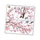 thumbnail image 2 of 2 pegatinas de pared con diseño de pájaros y flores rosas para ventana, impermeables, modernas y versátiles. Horizontal, 2 of 9