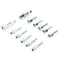 thumbnail image 4 of Conector de manguera de aire de rosca hembra, 12 piezas BSPT 1/4 pulg. Conectores rápidos neumáticos hembra/macho Accesorio de conector de manguera de aire True Excellence, 4 of 8