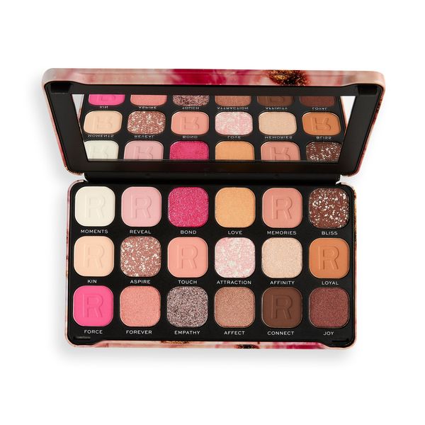 Revolution Forever Flawless Eyeshadow Palette, Affinity, 18 Shades photo 3