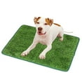 thumbnail image 4 of Grofry Pet Pee Mat，Artificial Grass Puppy Pee Pad Odor-Free Absorbent Fine Workmanship Wear-resistant Dog Training Pad for Clean Comfortable Home, 4 of 7