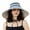 Grey, variant on Sun Hat for Women Packable Wide Brim Sun Hat for Women with Zipper Fully Light Blocking Design for Sun