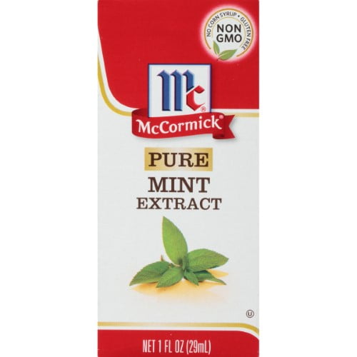 McCormick Pure Mint Extract 1oz, Clear