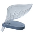 thumbnail image 1 of Jabonera de baño en forma de hoja, plato de jabón, esponja de cocina, caja de jabón, almacenamiento, drenaje antideslizante, caja de jabón, contenedor, accesorio de baño Tan Jianjun unisex, 1 of 2