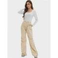 thumbnail image 5 of Womens Long Sleeve Shirts Crop Tops Going Out Basics Tees Clothes, 5 of 6