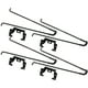 thumbnail image 5 of Pata de mesa plegable de 4 piezas, 185 mm, horquilla para mesa, mueble, banco, repuesto, 5 of 7