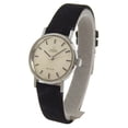 thumbnail image 2 of Pre-Owned Omega De Ville 565.005 Women's Watch - Stainless Steel x Leather Strap, Silver,..., 2 of 12