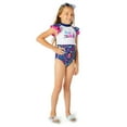 thumbnail image 2 of Disney Frozen Swimsuit and Rash Guard Set for Girls- Size 2, 2 of 5
